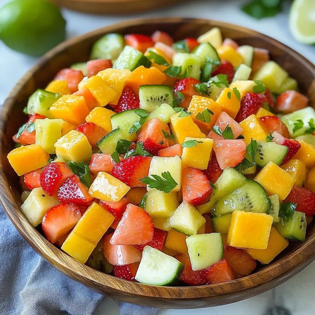 Honey Lime Fruit Salad: A Refreshing Summer Delight