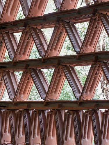 used terracotta exterior design