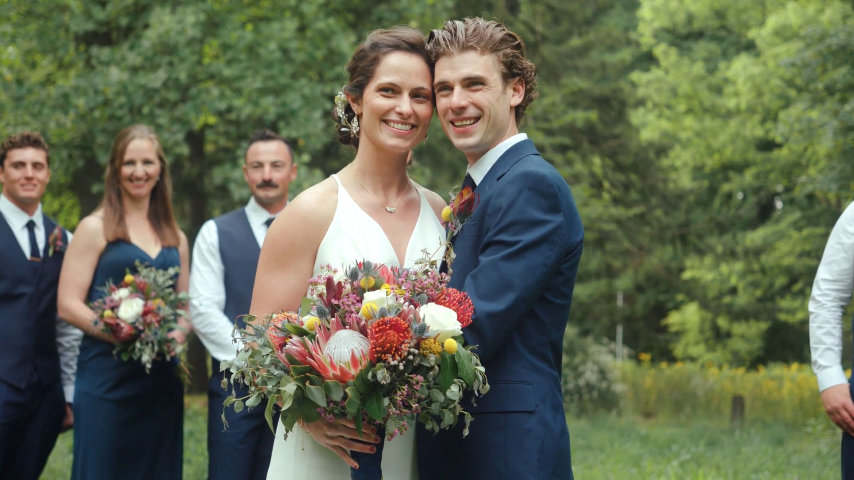 Mary & Josiah wedding videography in Chesterton, IN - cinematic wedding film by The Edge of Films featuring Story Driven, Documentary