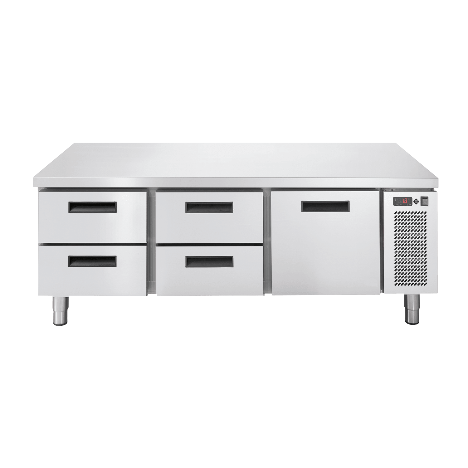 Banc frigorific liniar de blat GN 1/1, 5x1 sertar inox