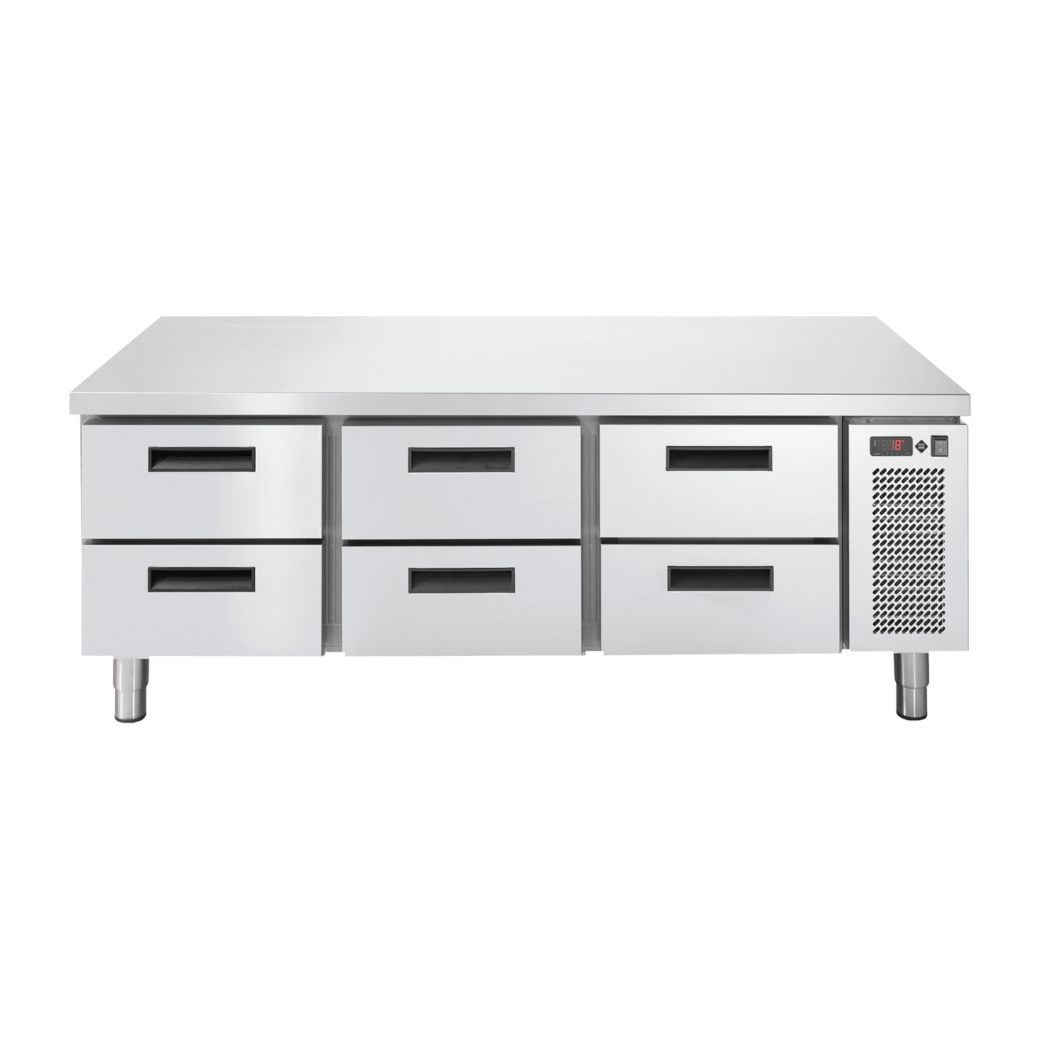 Banc frigorific liniar electric GN 1/1 placă KIT 3x2 sertare