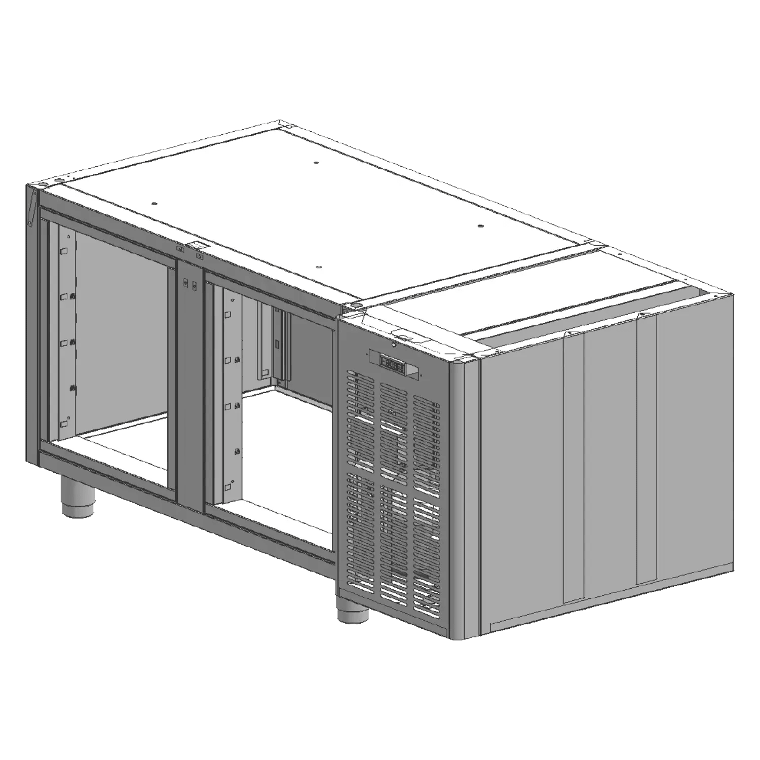 Banc de congelare Box SM 2D oțel inoxidabil