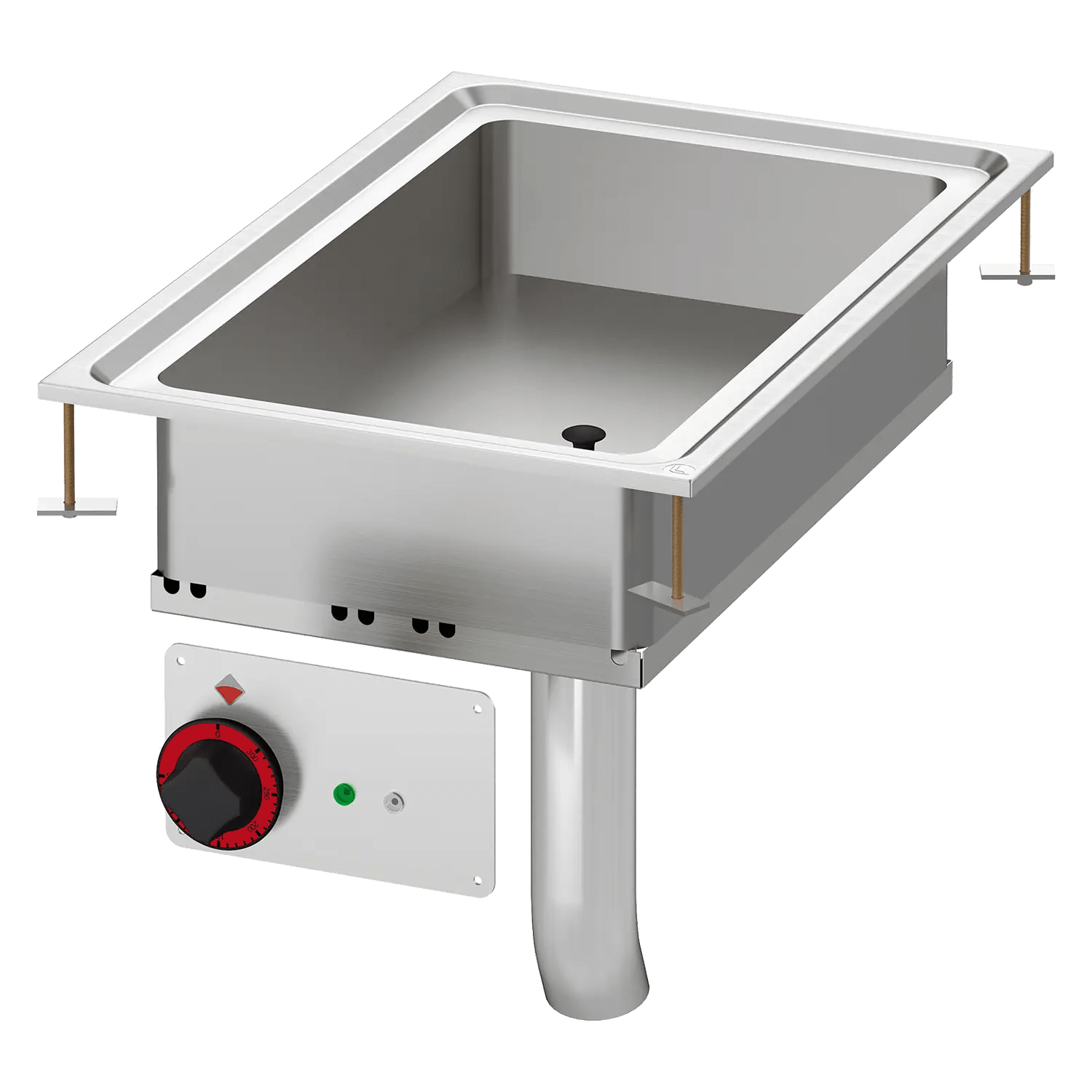 Tigaie de braisare multifuncțională fixă drop-in vas electric 11 l TOP 400 V