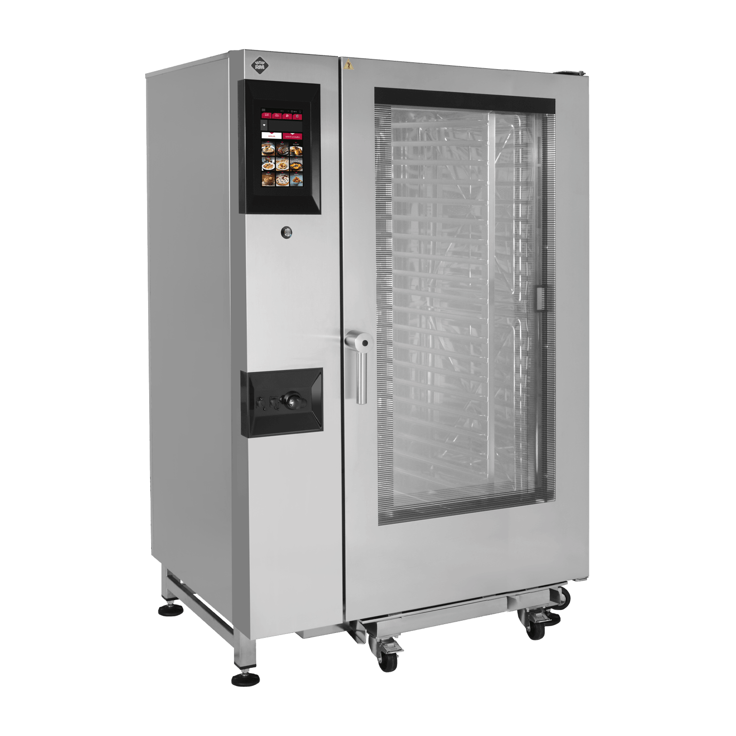 Cuptor cu convecție STEAMBOX electric 20x GN 2/1 boiler ecran tactil color curățare automată ecran 10"