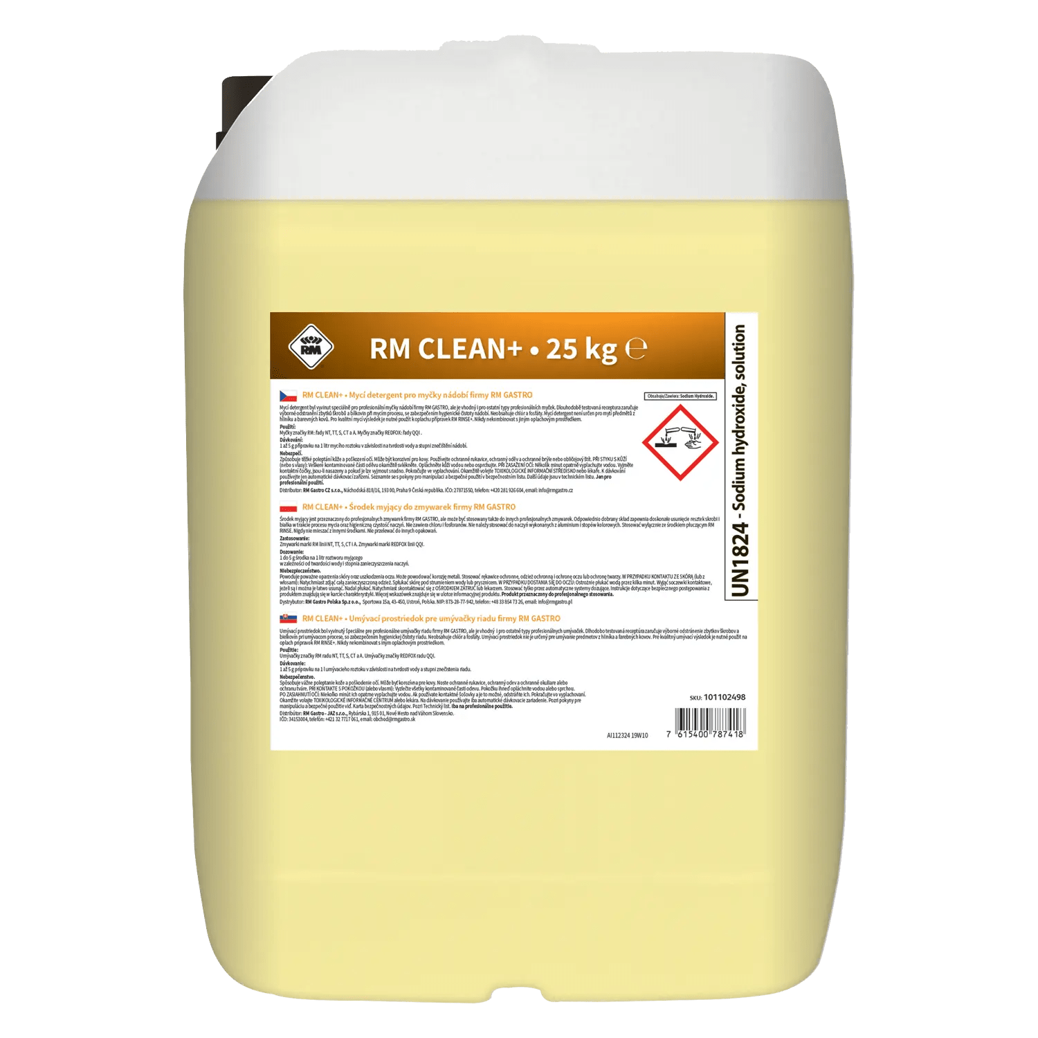 Detergent pentru spălare pentru mașini de spălat vase profesionale 25 kg