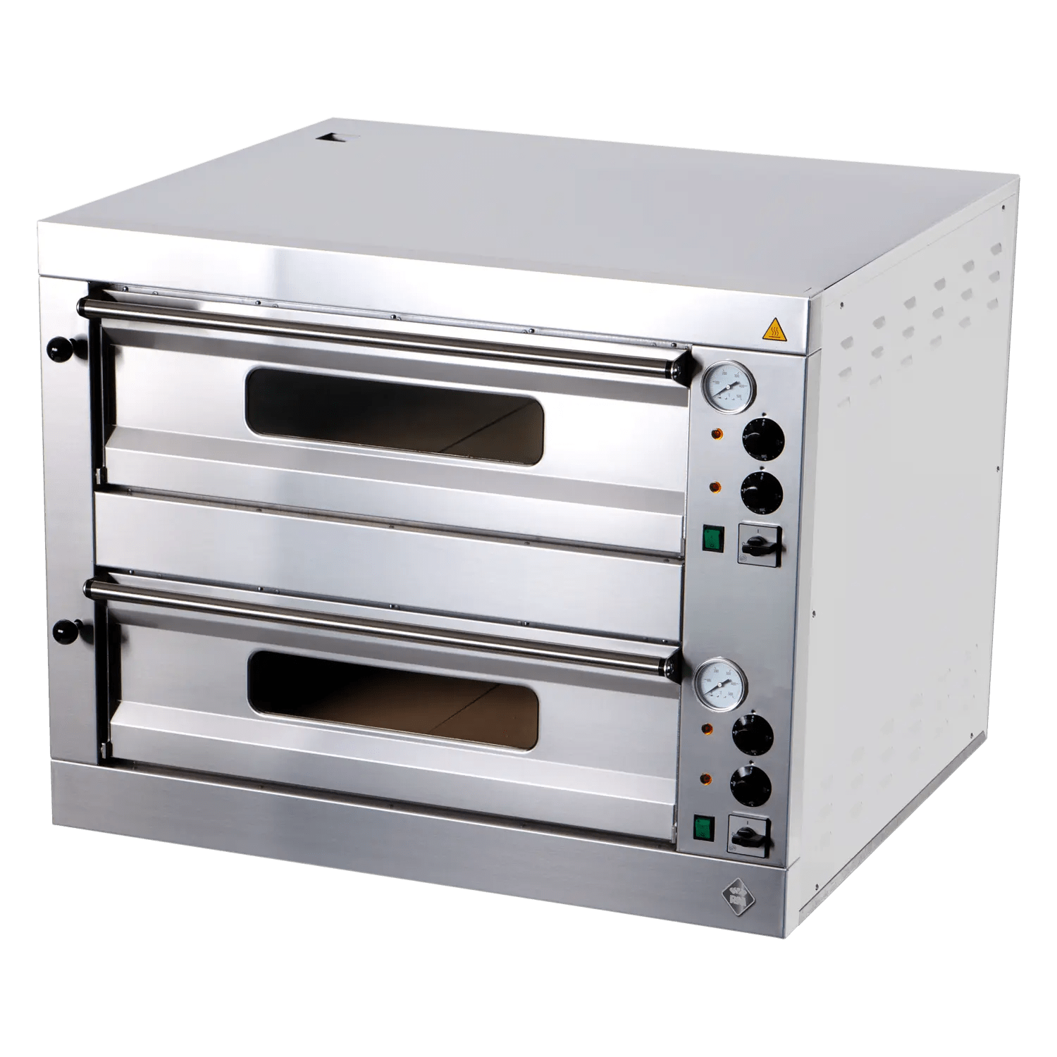 Cuptor pentru pizza 2 camere 8x d=33 cm