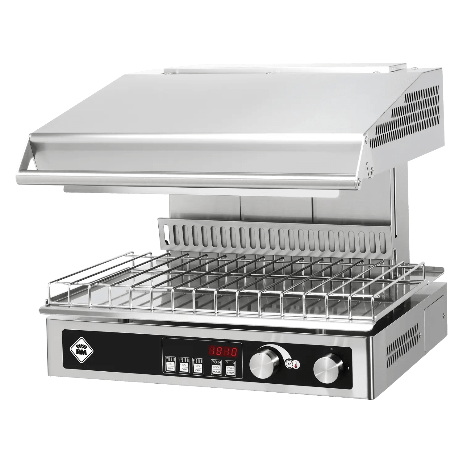 Salamandru digital 3 elemente de încălzire partea superioară mobilă automat 400 V