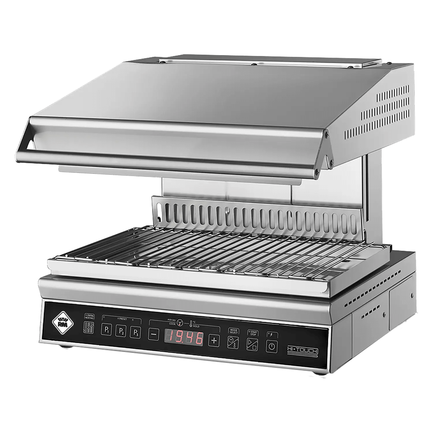 Salamandru digital 3 elemente de încălzire partea superioară mobilă Hi-Touch 400 V