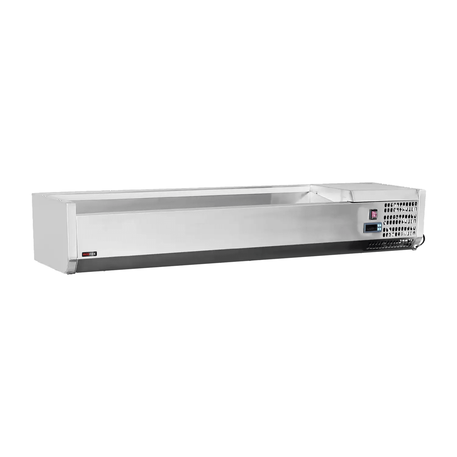 Vitrină frigorifică GN 1/4 - 140 cm fără dulap