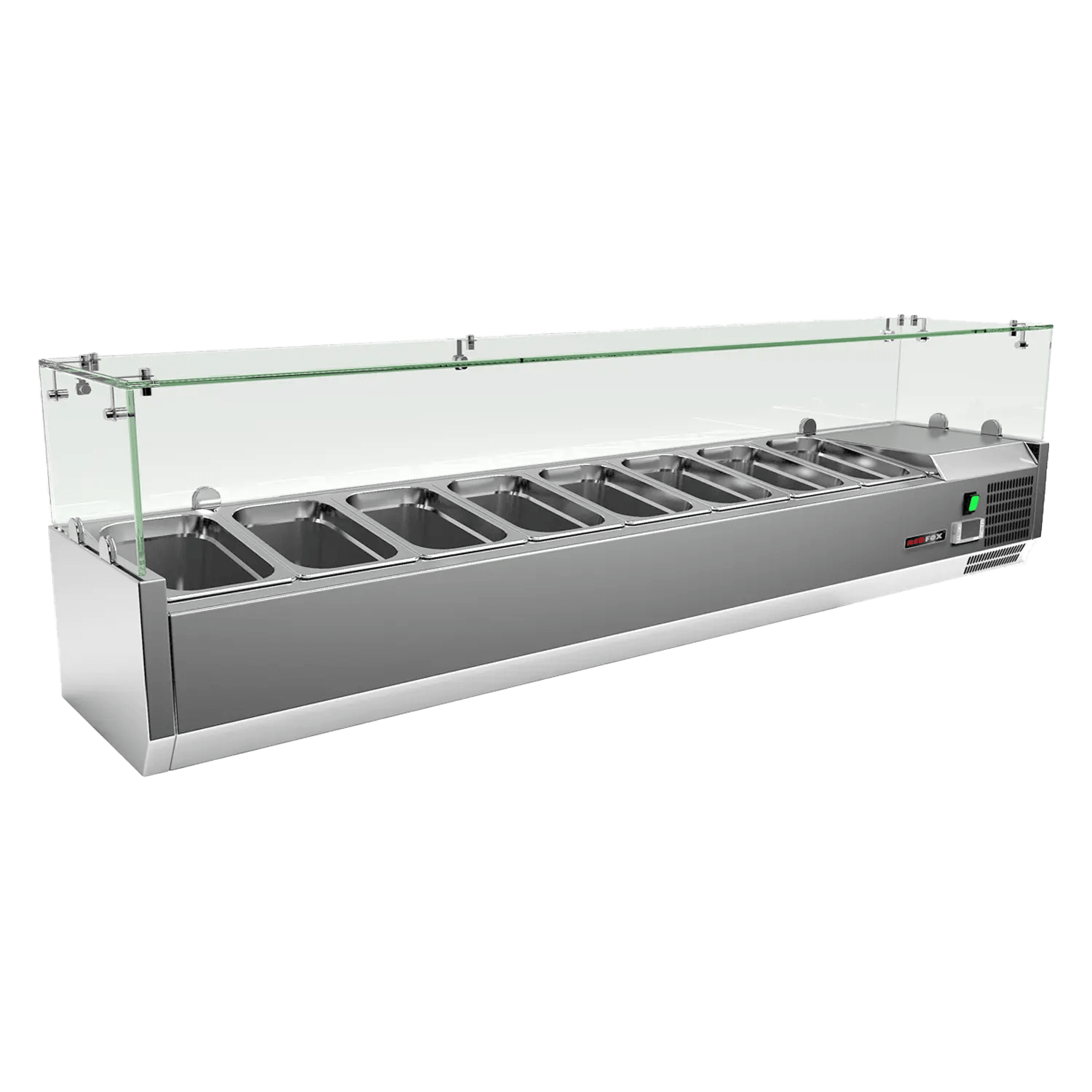Vitrină frigorifică 7x GN 1/4