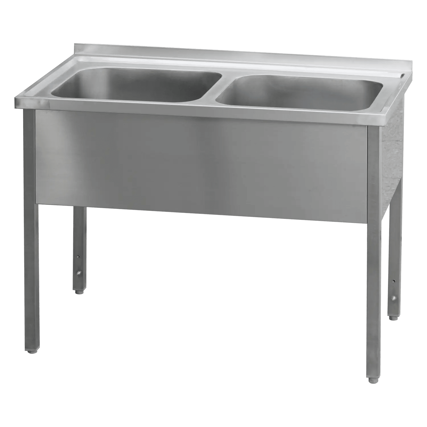 Masă de spălat 120x70x90 - 2x chiuvetă 50x50x30