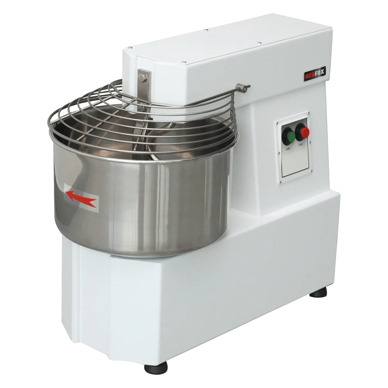 Malaxor spiral 1 viteză cap fix 10 l 230 V