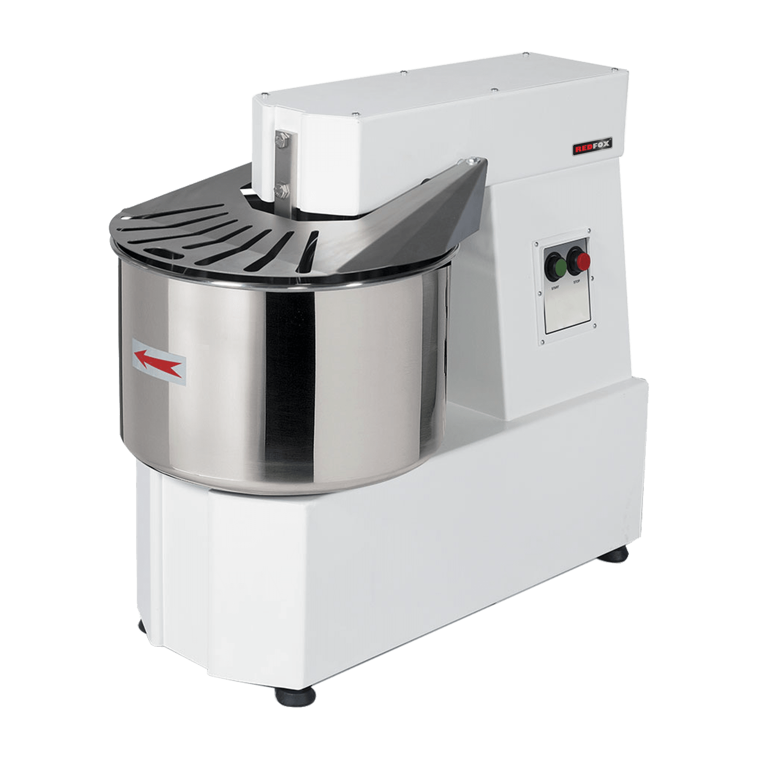 Malaxor spiral cu frământător 1 viteză cap fix 42 l 400 V