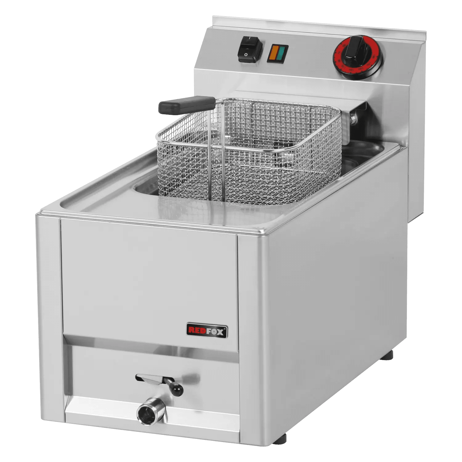 Friteuză electrică 0,38 kW/l, 8 l fără dulap 230 V