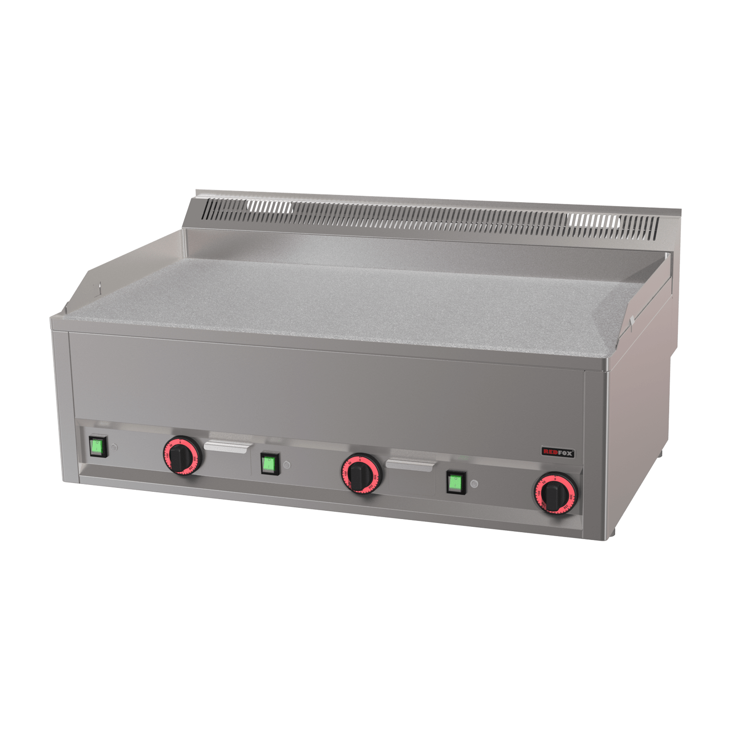 Plită 97x48 electrică crom durabil netedă fără dulap 400 V