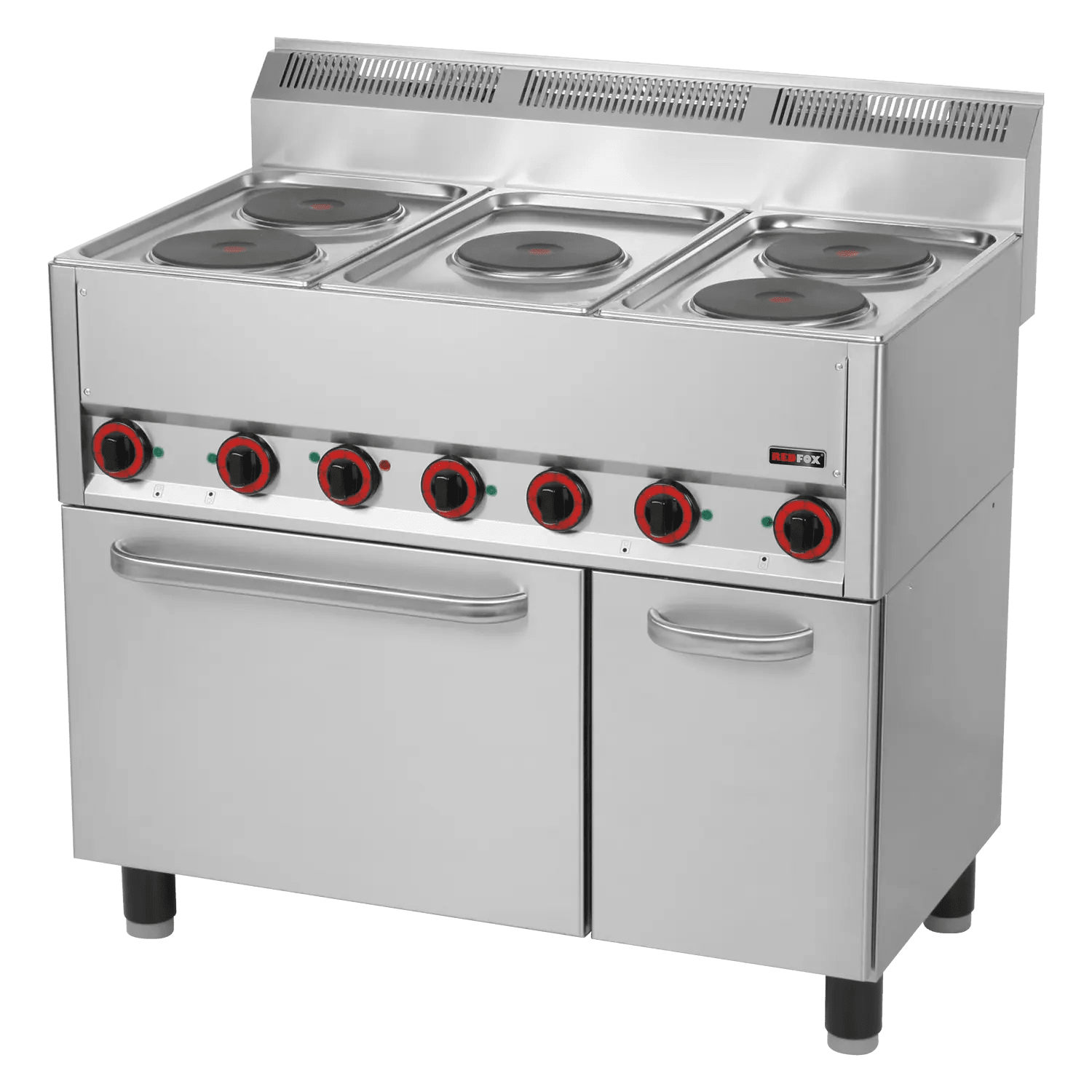Mașină de gătit electrică cu cuptor electric cu convecție GN 1/1 - 5x plită 400 V