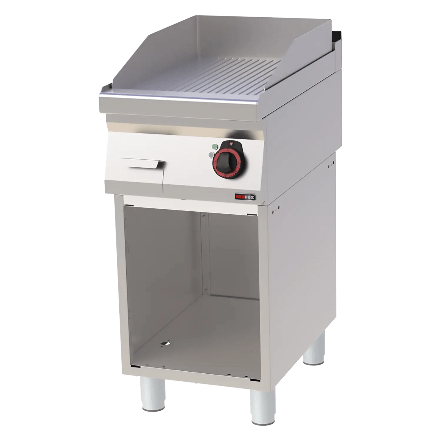 Plită 40x51 electrică cu caneluri pe dulap deschis 400 V