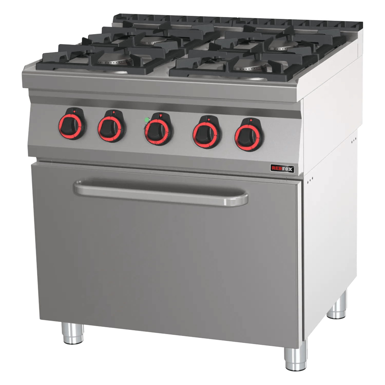 Mașină de gătit combinată cu cuptor electric cu convecție GN 1/1 - 4x arzător ECO
