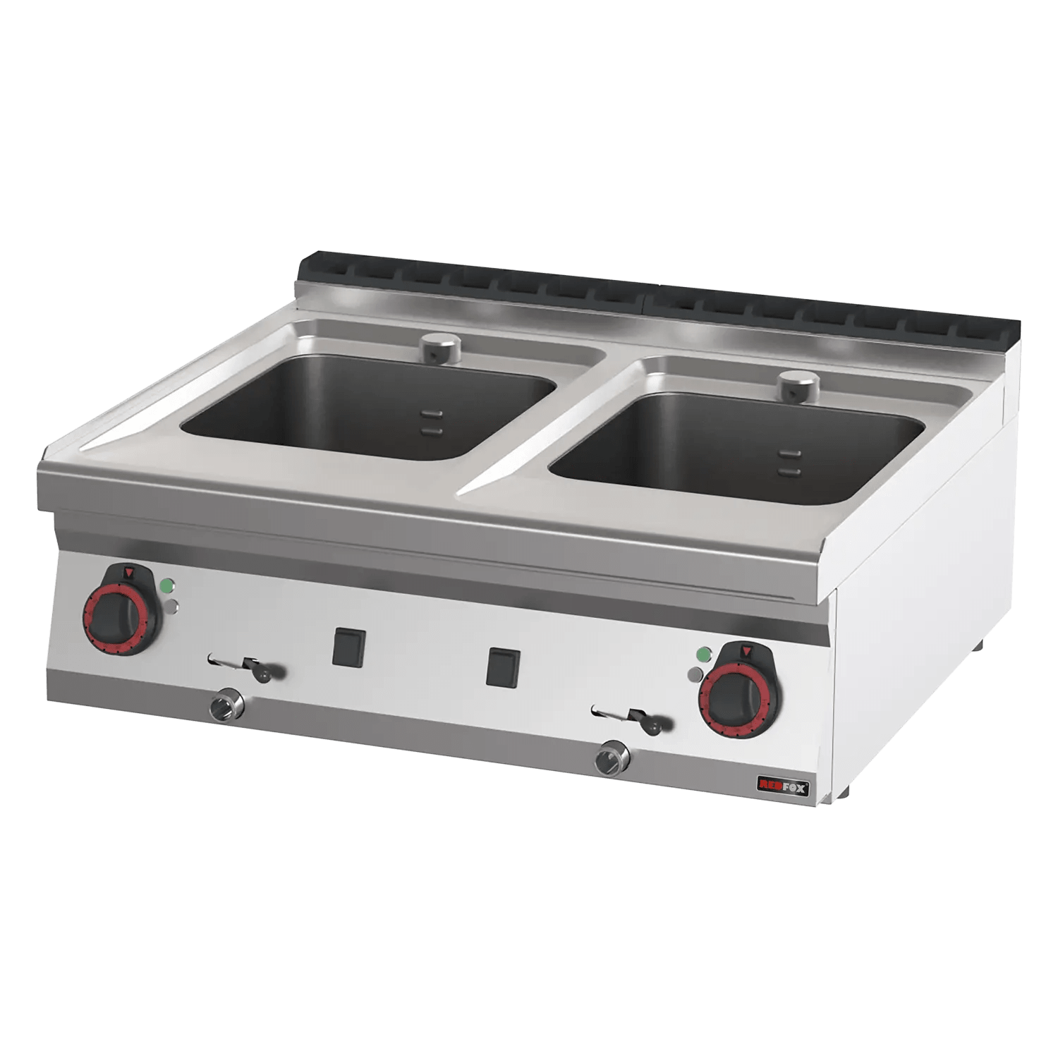 Fierbător de paste electric 16 + 16 l fără dulap 400 V