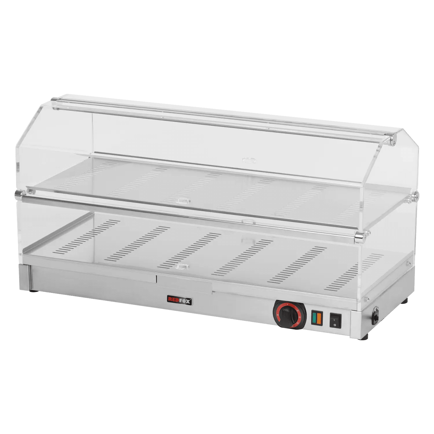 Vitrină încălzită 1x raft 80x35