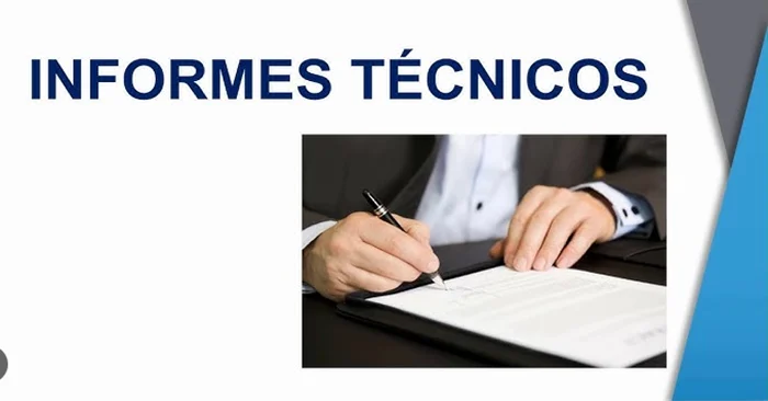Infografía ejemplo informe técnico estructurado