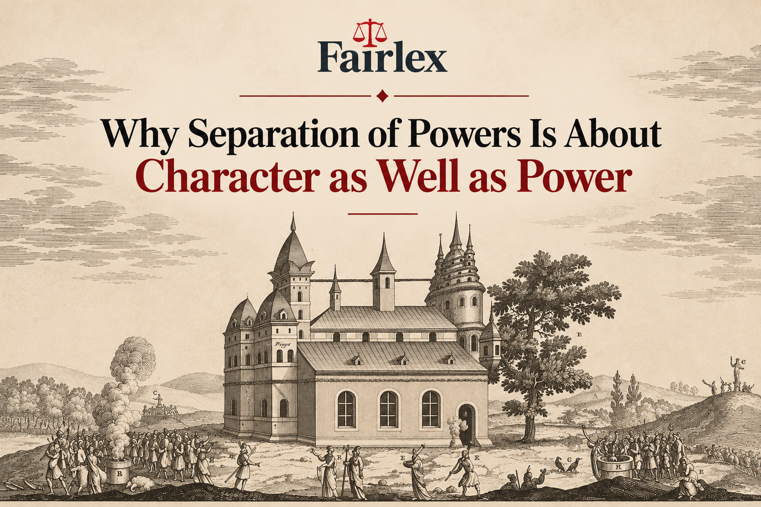 Why separation of powers is about character as well as power