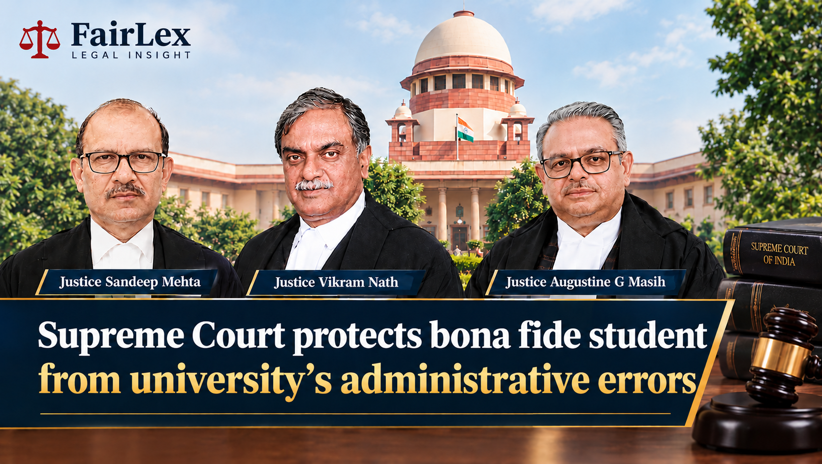 Supreme Court Protects Bona Fide Student from University’s Administrative Errors