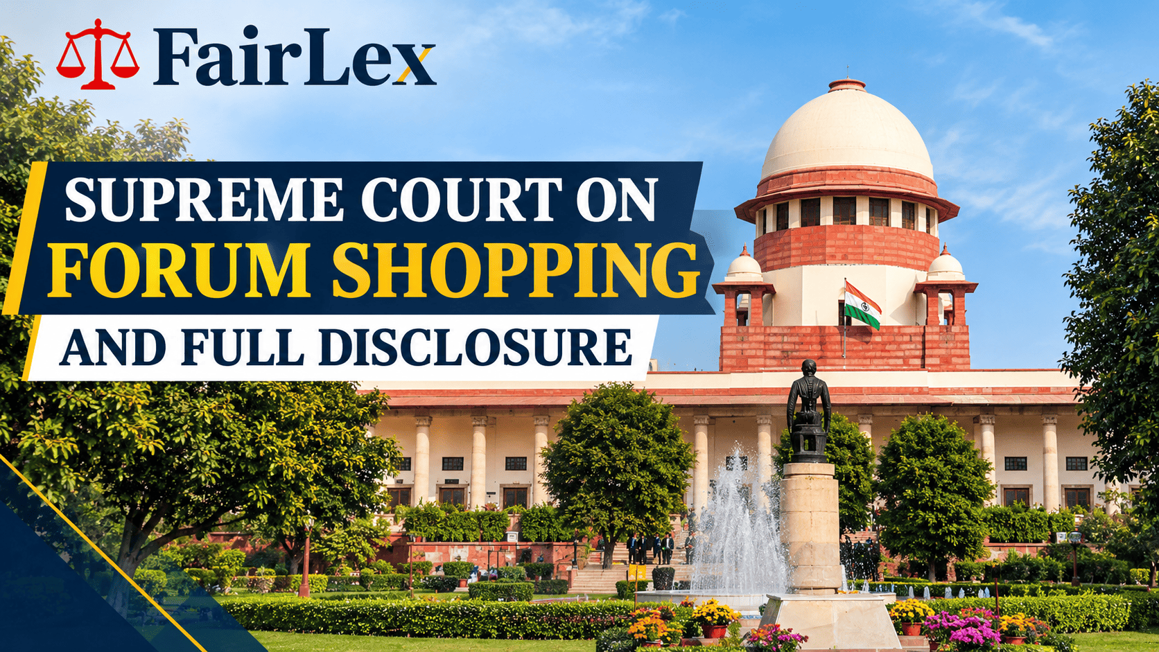 Supreme Court on Forum shopping and Disclosure