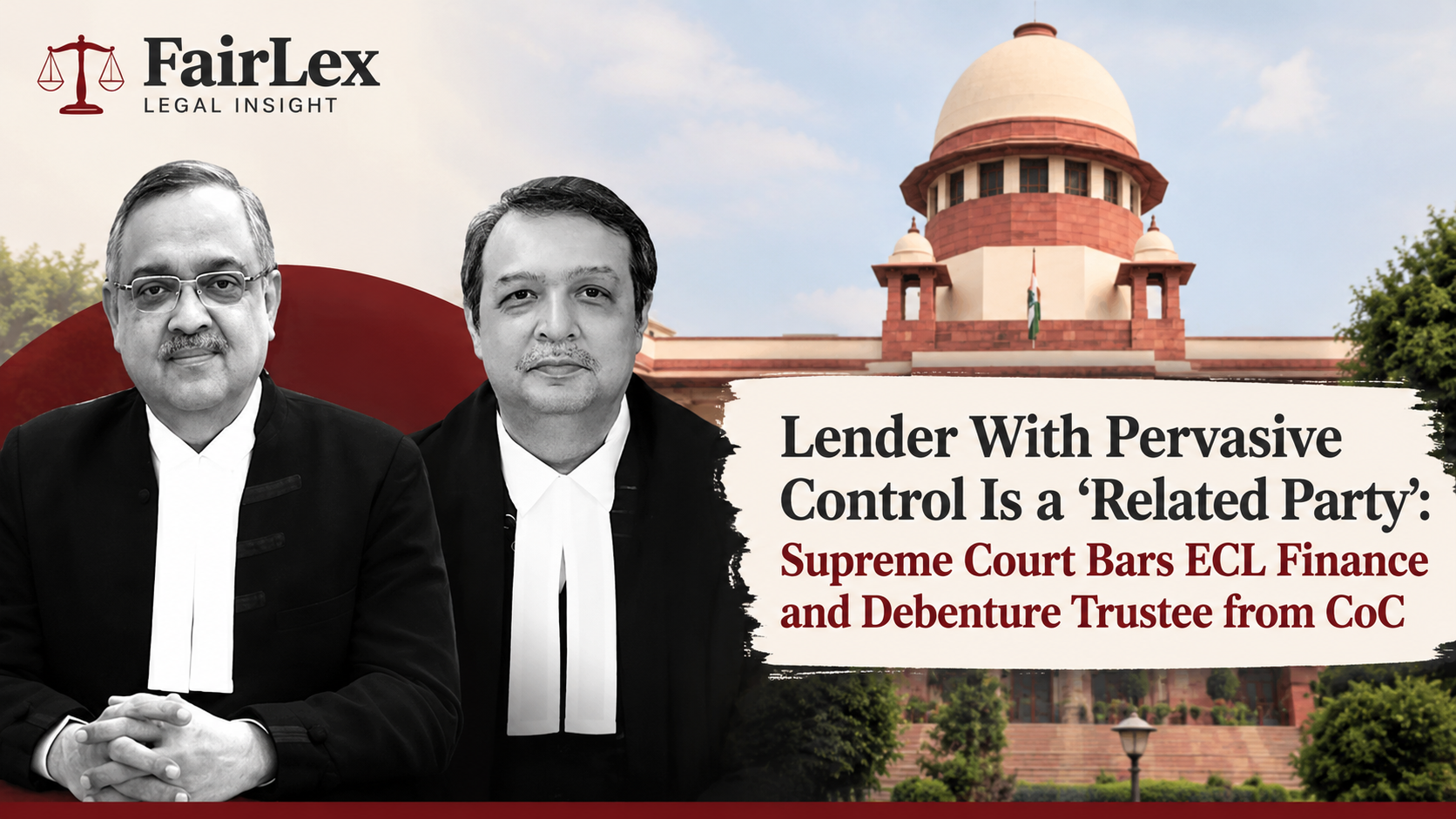 Supreme Court Bars ECL Finance and Debenture Trustee from CoC