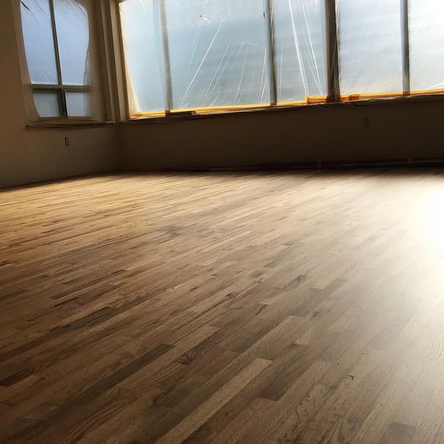 Hardwood floor project