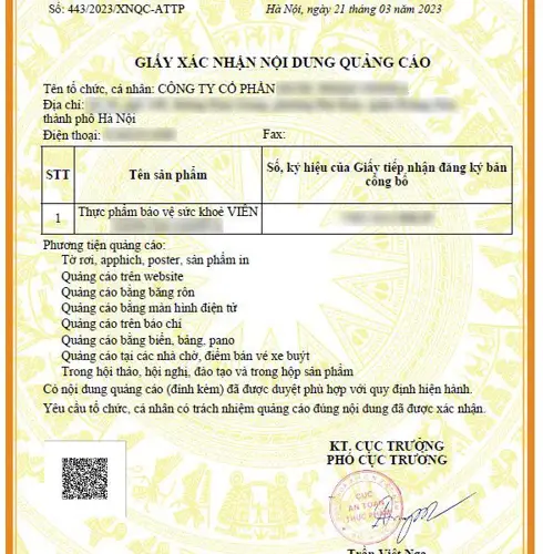 Làm thế nào để xin giấy phép quảng cáo thực phẩm chức năng tại Việt Nam?