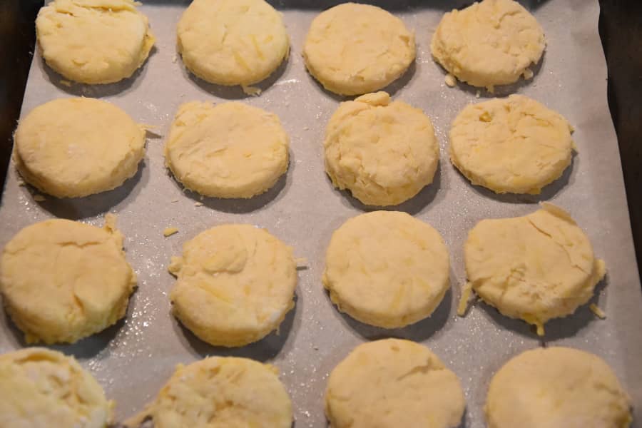 Parmesan cheese scones