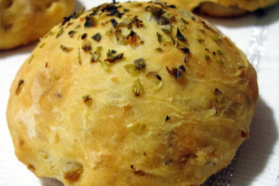 Recipes of Garlic and oregano bread suitable for celiacs