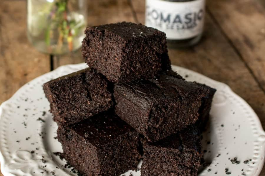 Brownies de quinoa, sin gluten y sin lacteos