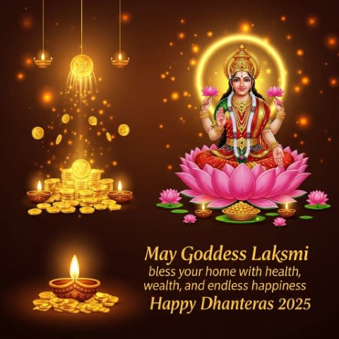 dhanteras wishes in english