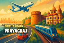 how to reach prayagraj
