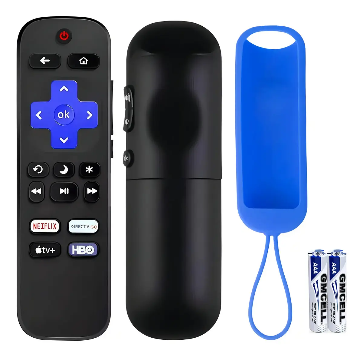 Control Remoto Universal Para Roku, Hisense, Sanyo, Sharp, Tcl, Polaroid, Apple Tv, Netflix, Hbo, Directv, Jvc, Philips