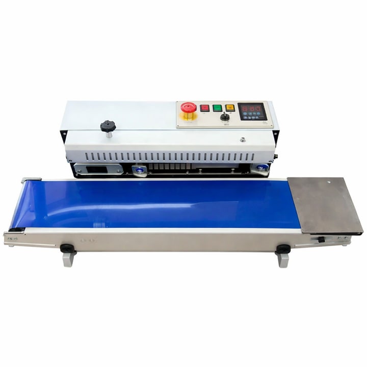 Horizontal Continuous Band Sealer Machine (Mild Steel) with Digital Temperature Controller