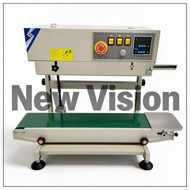 MS Vertical Continuous Band Sealer (FR-900) with Digital Temp Controller & Emergency Stop - Image 3