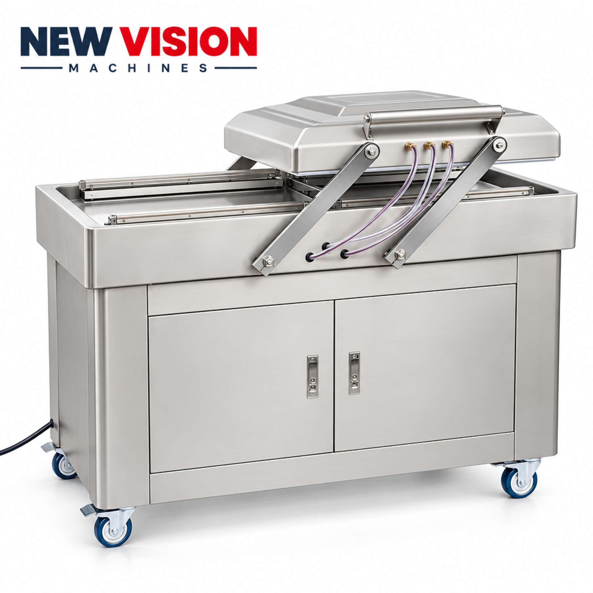New Vision Machines Vacuum Packing Machine Double Chamber SS — Packaging Machines by New Vision Machines