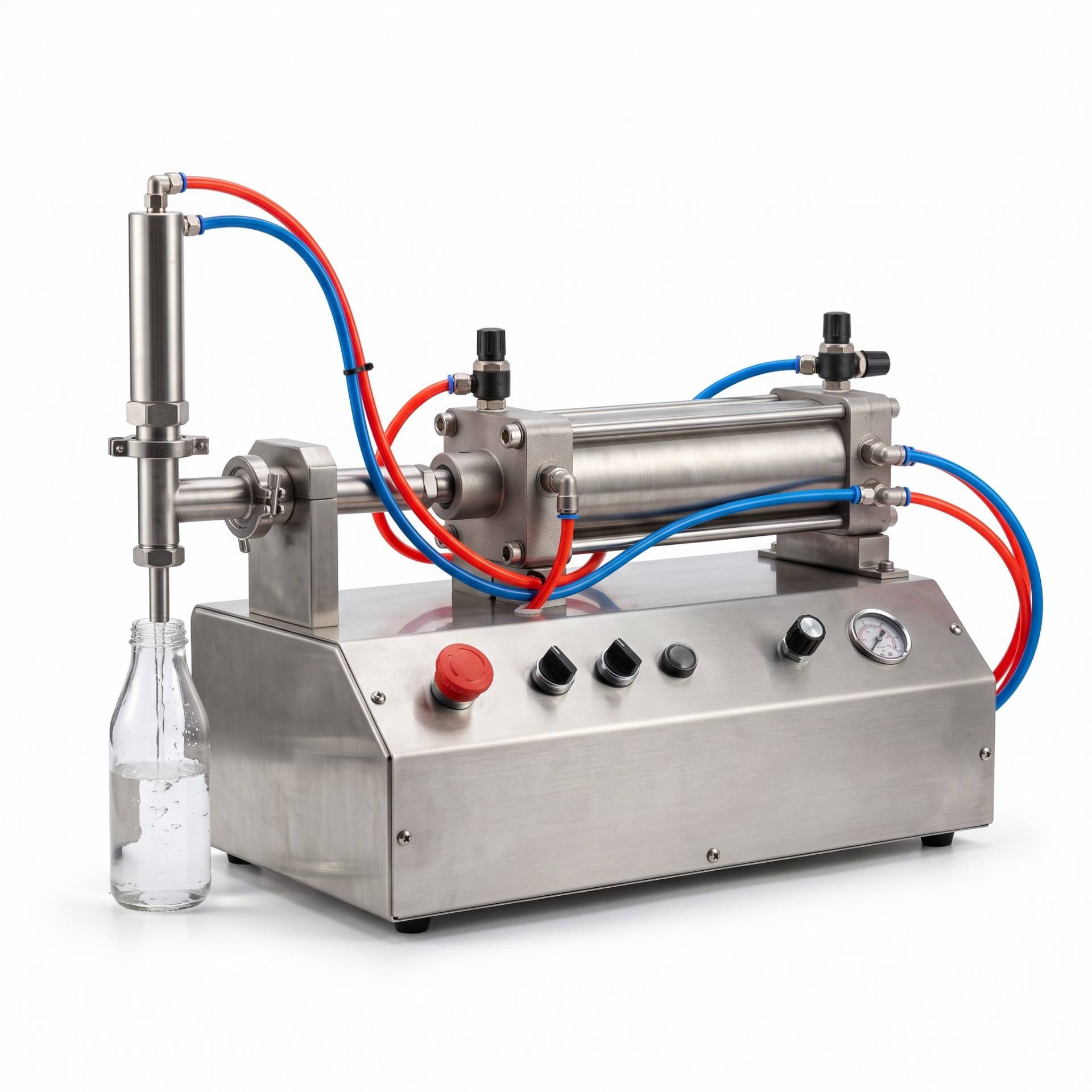 Single Head Pneumatic Liquid Filling Machine (500–5000 ml)