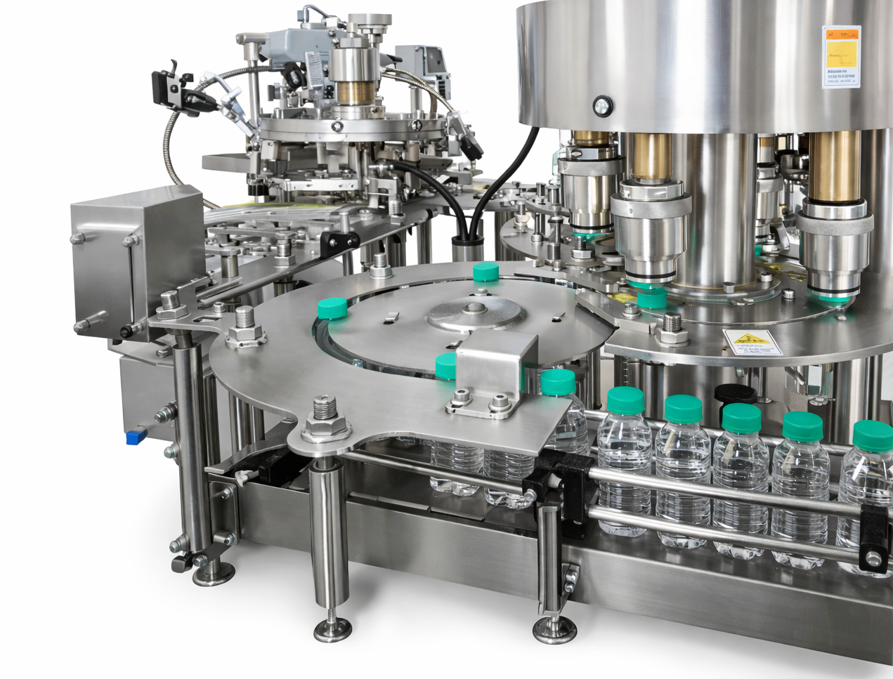 Automatic Water Bottle Rinsing Filling Capping Machine (RFC) — Filling Machines by New Vision Machines