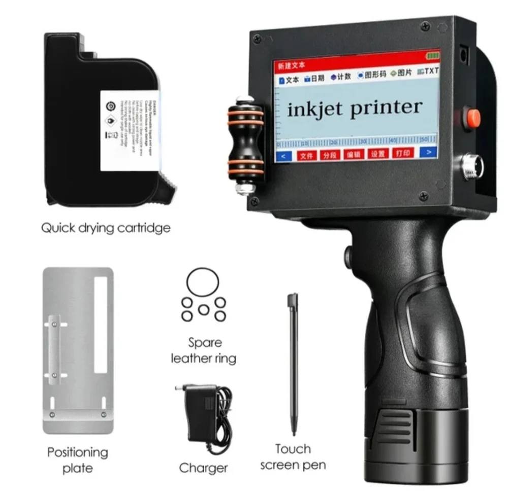 Handheld 12.7mm Inkjet Printer for Date, MRP & Batch Coding in India