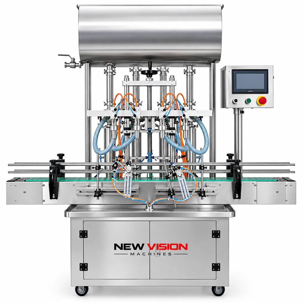 Automatic Liquid Filling Machine — Multi-Head Piston Filler — supplied to businesses in Ahmedabad
