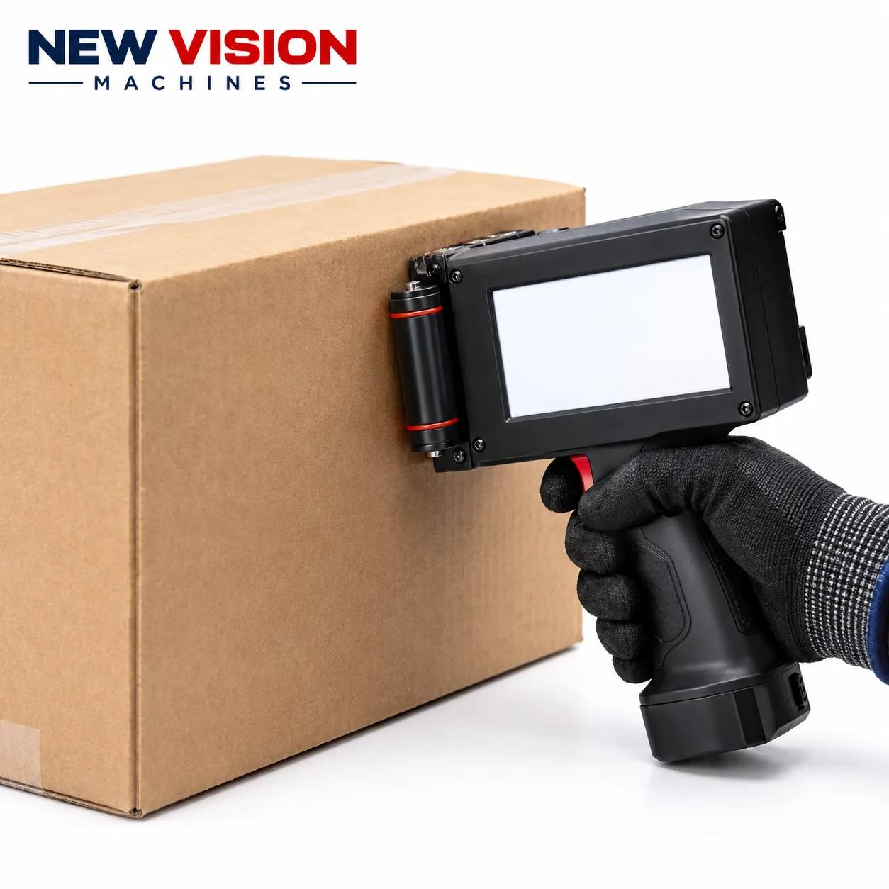 New Vision Machines 12.7mm Advanced Handheld Thermal Inkjet Printer — supplied to businesses in Kolkata