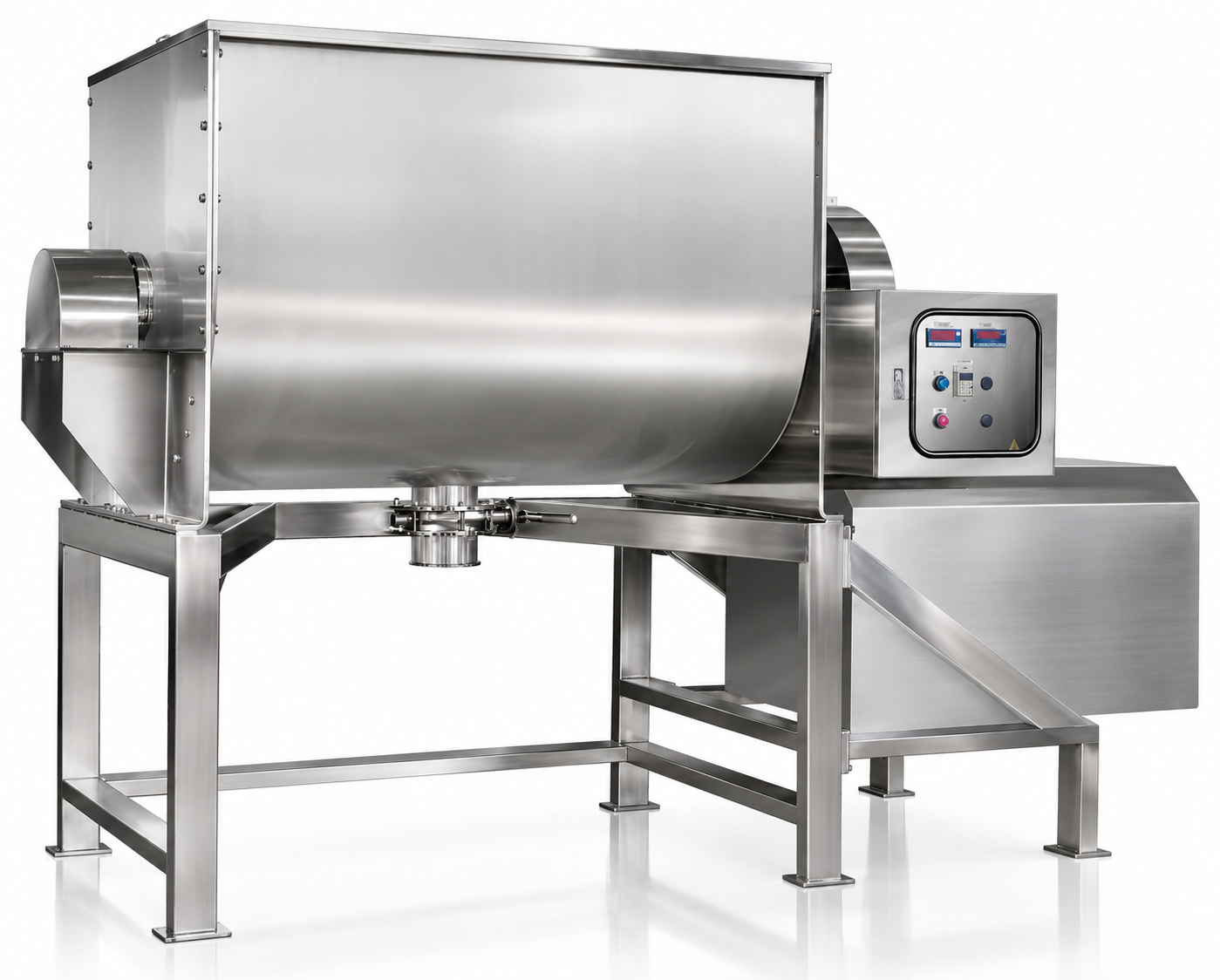 New Vision Machines Ribbon Blender Machine — Industrial Ribbon Mixer for Dry Powder & Spice Blending — supplied to businesses in Chennai