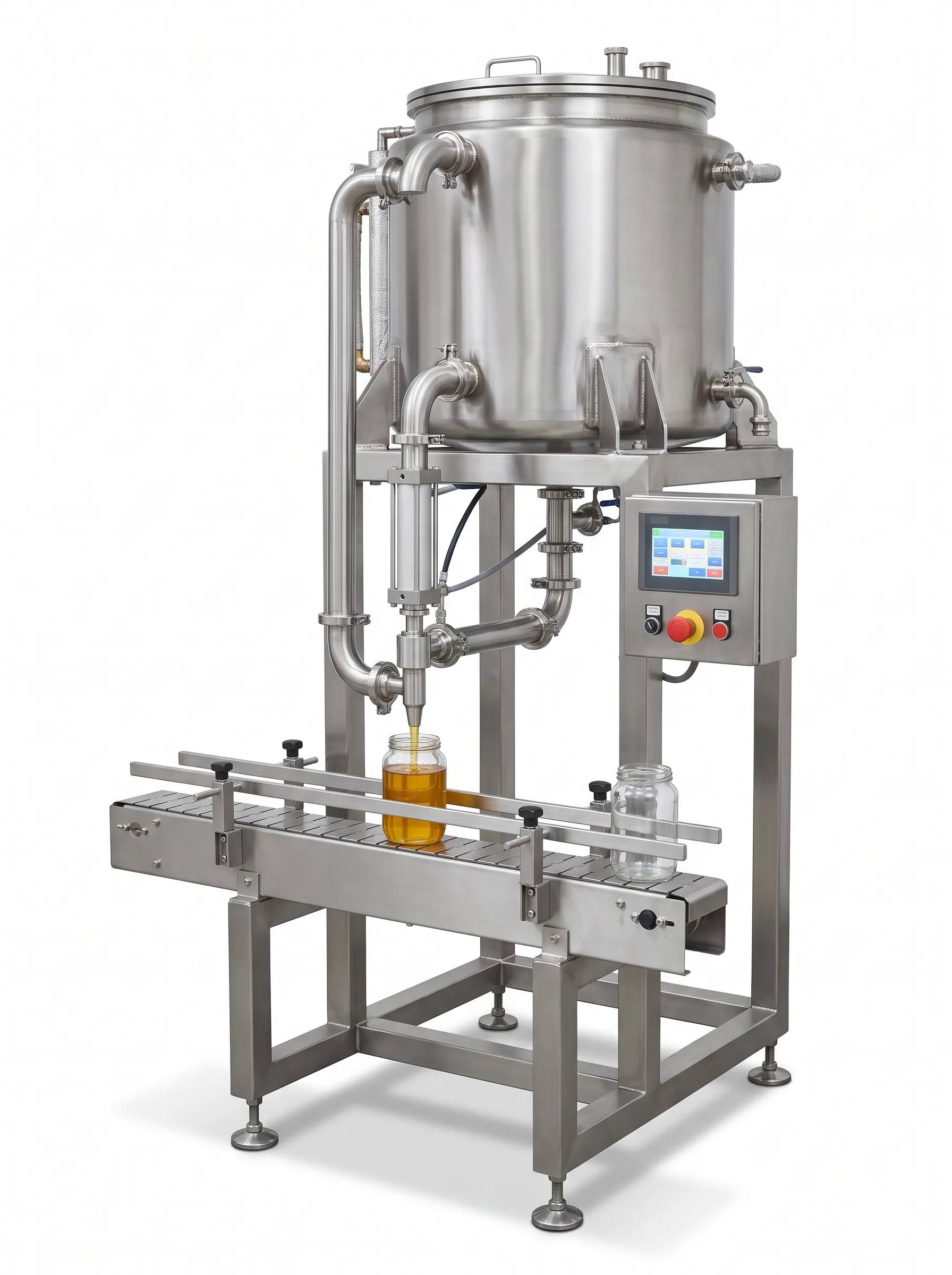 Winter Ghee & Vanaspati Filling: Jacketed Hopper Line Guide