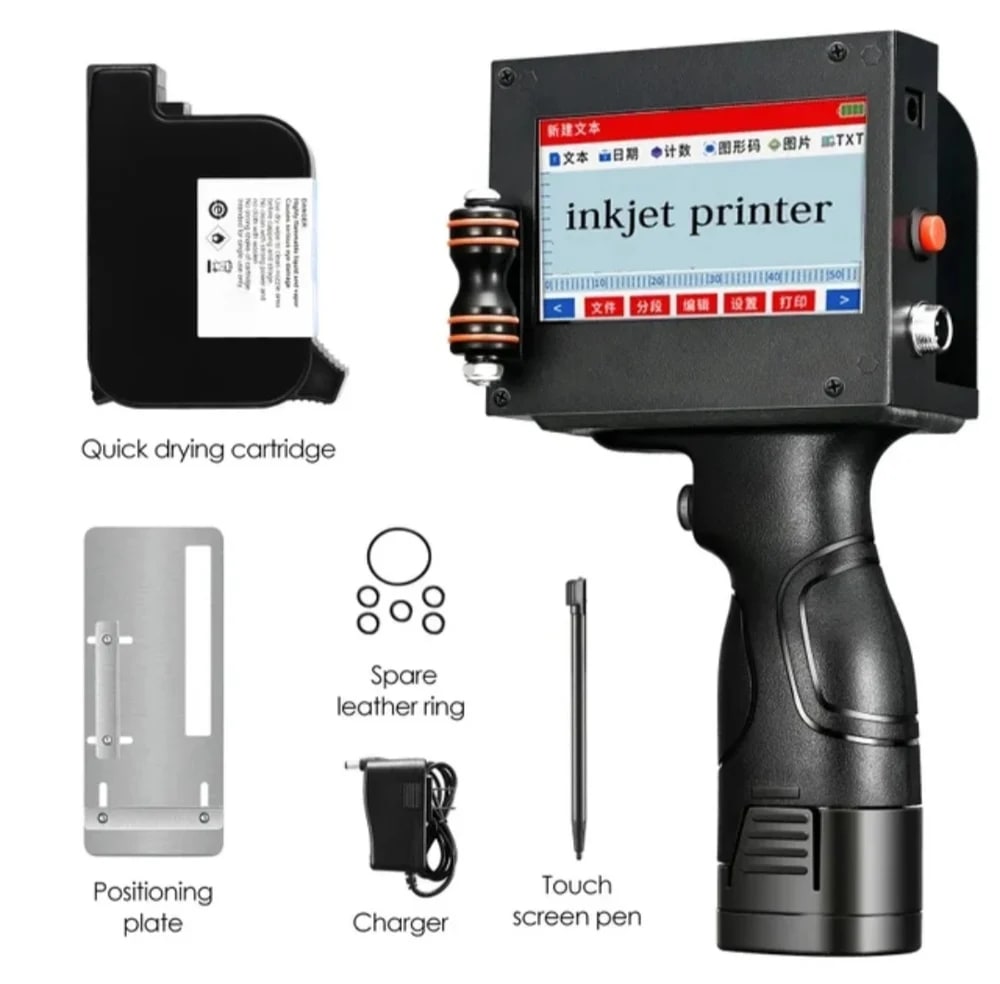Handheld 12.7mm Inkjet Printer for Date, MRP & Batch Coding in India