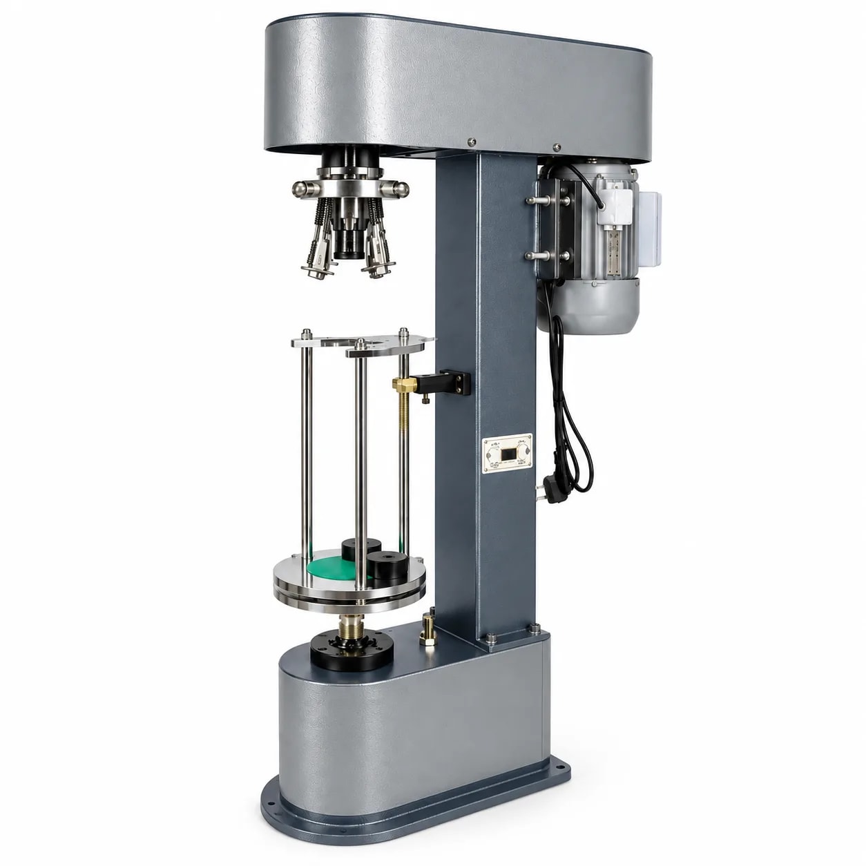 ROPP Metal Capping Machine — Aluminum Roll-On India | NVM — Batch Coding Machine by New Vision Machines