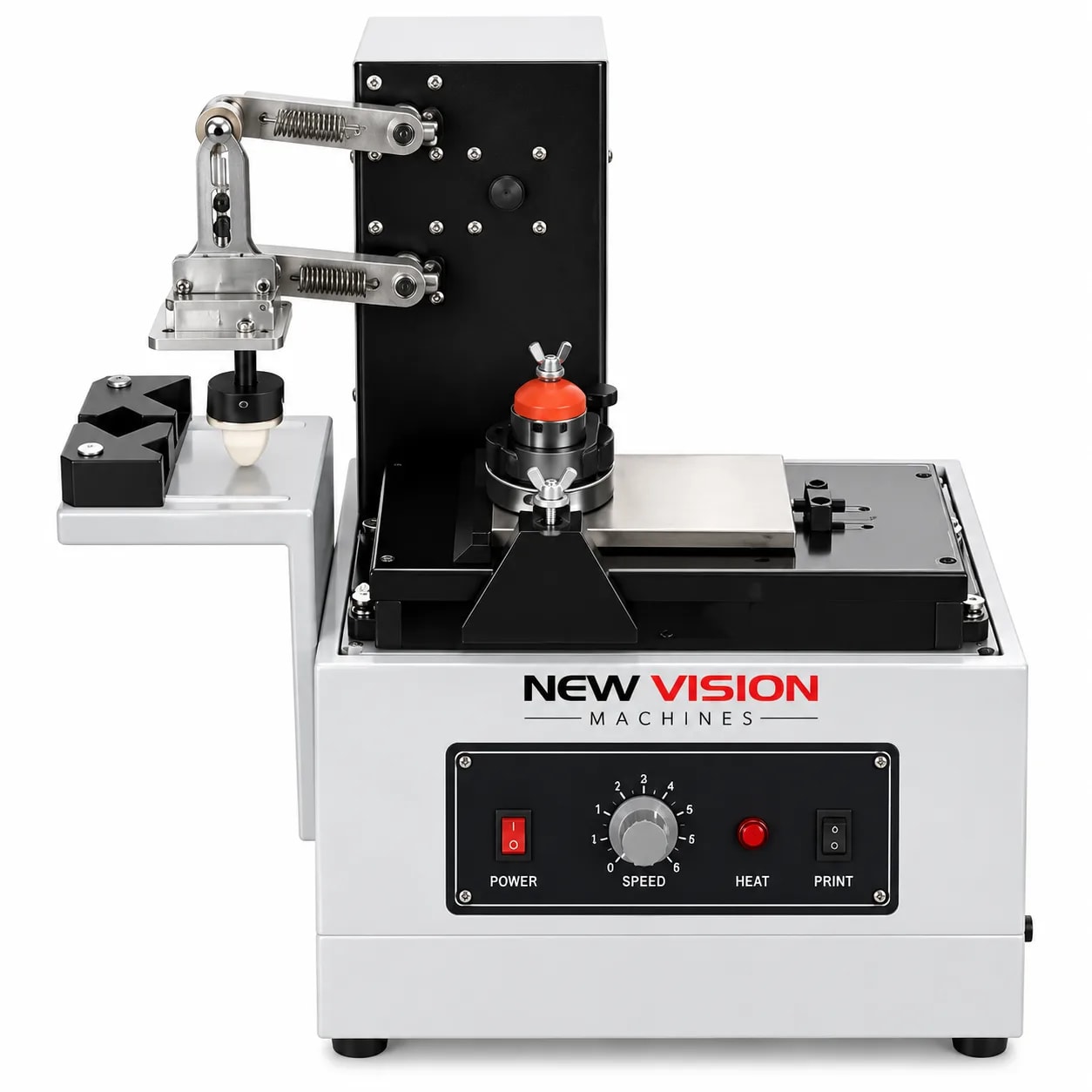 Desktop Electric Pad Printer — Date & Batch Code for Bottles & Caps — Batch Coding Machine by New Vision Machines